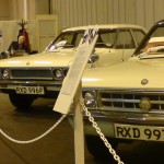 A Victor 2000 and Ventora wearing fake number plates